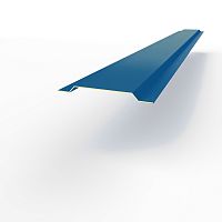 Нащельник RAL 5017 оцинкованный c порошковым покрытием 0,45мм