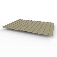 Профнастил оцинкованный с полимерным покрытием полиэстер С10 buildstor 0,7х1180мм RAL 1035 Перламутрово-бежевый