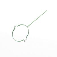 Крепление водосточный трубы сварное оцинкованное порошок ф150х10х250мм RAL 6019