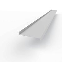 Отлив оконный оцинкованный c порошковым покрытием 1,5мм ширина более 625 мм RAL 7047