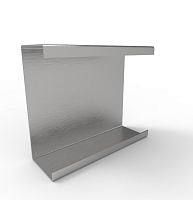 Профиль C-образный усиленный оцинкованный 1,2мм размер 5x20x80мм 3000мм