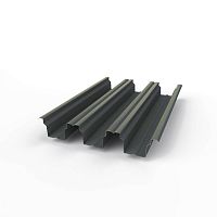 Профнастил оцинкованный с полимерным покрытием полиэстер Н114 buildstor 0,9х646мм RAL 7015 Сланцево-серый