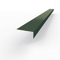 Лобовая планка (RAL 6012) оцинкованная, с порошковым покрытием 0,45 мм