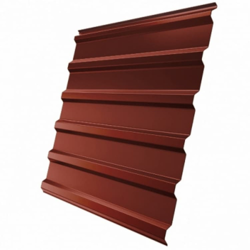 Профнастил С20 RR 750 кирпично-красный 0,5 мм GreenCoat Pural Matt Grand Line