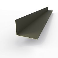 Планка угла внутренняя RAL 7022 оцинкованная c порошковым покрытием 0,45мм