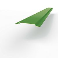 Нащельник RAL 6017 оцинкованный c порошковым покрытием 0,45мм