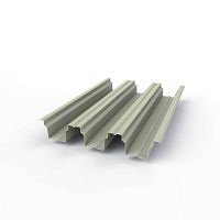 Профнастил оцинкованный с полимерным покрытием полиэстер Н114 buildstor 0,9х646мм RAL 7038 Агатовый серый