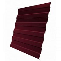 Профнастил С8 RAL 3005 винно-красный 0,5 мм Satin Grand Line