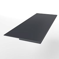 Планка финишная оцинкованная с порошковым покрытием 0,45мм RAL 7024