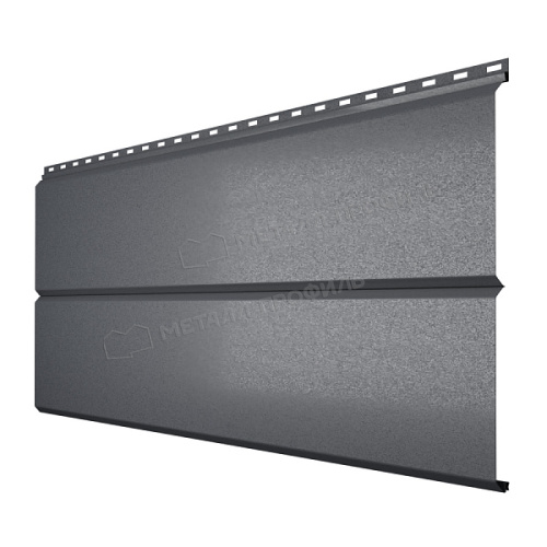 Сайдинг МЕТАЛЛ ПРОФИЛЬ Lбрус-XL-14х335 (VikingMP-01-7024-0.45) Сайдинг МЕТАЛЛ ПРОФИЛЬ Lбрус-XL-14х335 (VikingMP-01-7024-0.45)