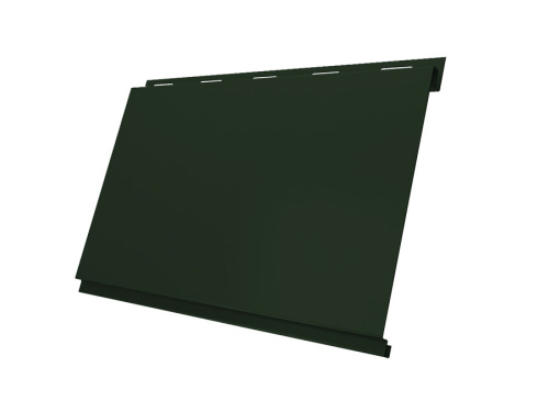 Вертикаль 0,2 classic 0,5 GreenCoat Pural BT с пленкой RR 11 темно-зеленый (RAL 6020 хромовая зелень)