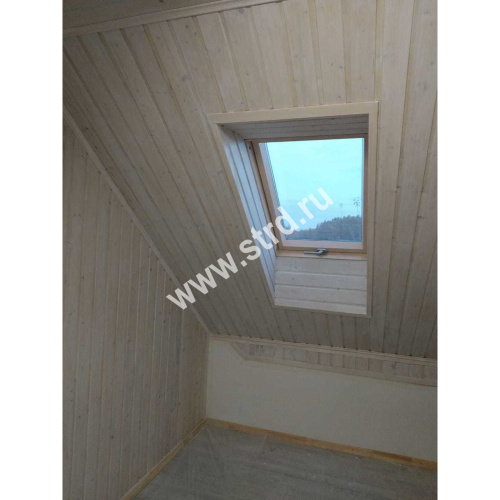 Окно мансардное дерево, лак ручка снизу Fakro FTS-V U2 (V22) Standart 78*160см фото 9