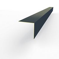 Планка угла внешнего RAL 5008 оцинкованная c порошковым покрытием 0,45мм
