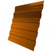 Профнастил С8 RAL 2004 оранжевый 0,45 мм Полиэстер Grand Line