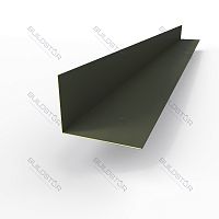 Планка угла внутренняя RAL 6006 оцинкованная c порошковым покрытием 0,45мм