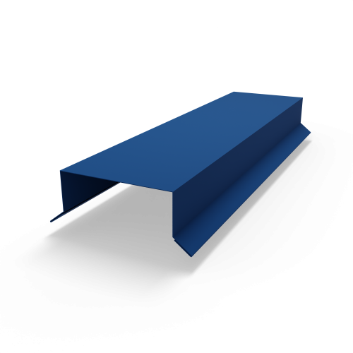 Парапет плоский RAL 5010 полиэстер 1,2 мм Парапет плоский RAL 5010 полиэстер 1,2 мм