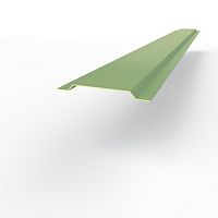 Нащельник RAL 6021 оцинкованный c порошковым покрытием 0,45мм