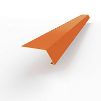 Карнизная планка RAL 2010 оцинкованная c порошковым покрытием 0,45мм
