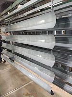 Желоб водосточный оцинкованный порошок ф120х2000мм RAL 7021
