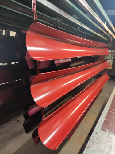 Желоб водосточный оцинкованный порошок ф150х2000мм RAL 7001 фото 4 Желоб водосточный оцинкованный порошок ф150х2000мм RAL 7001 фото 4