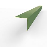 Планка угла внешнего RAL 6011 оцинкованная c порошковым покрытием 0,45мм