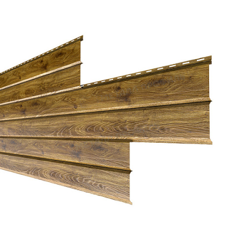 Сайдинг МЕТАЛЛ ПРОФИЛЬ Lбрус-XL-14х335 (ECOSTEEL_T-12-Дуб-0.45) Сайдинг МЕТАЛЛ ПРОФИЛЬ Lбрус-XL-14х335 (ECOSTEEL_T-12-Дуб-0.45)