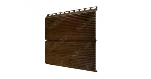 ЭкоБрус 0,345 Gofr 0,45 Print Elite с пленкой Antique Wood TwinColor