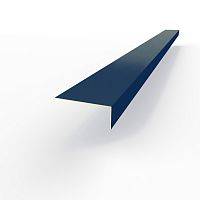 Лобовая планка (RAL 5026) оцинкованная, с порошковым покрытием 0,45 мм