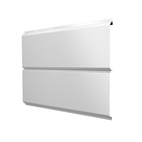 ЭкоБрус new 0,45 PE с пленкой RAL 9003 сигнальный белый ЭкоБрус new 0,45 PE с пленкой RAL 9003 сигнальный белый