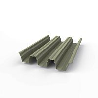 Профнастил оцинкованный с полимерным покрытием полиэстер Н114 buildstor 1х646мм RAL 7023 Серый бетон