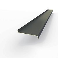 Отлив оконный оцинкованный c порошковым покрытием 0,7мм RAL 7023