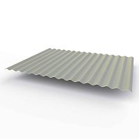 Профнастил оцинкованный с полимерным покрытием полиэстер С15 buildstor 0,35х1180мм RAL 7004 Сигнальный серый