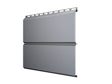 ЭкоБрус 0,345 0,45 PE с пленкой RAL 9006бело-алюминиевый