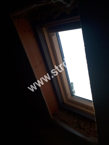 Окно мансардное дерево, лак ручка сверху Velux GLL FK06 1061 Дизайн WoodLine 66*118см фото 8