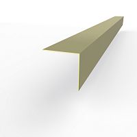 Планка угла внешнего RAL 7034 оцинкованная c порошковым покрытием 0,45мм