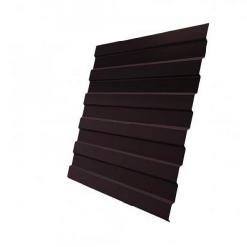 Профнастил С8 RR 887 коричневый 0,5 мм GreenCoat Pural Grand Line
