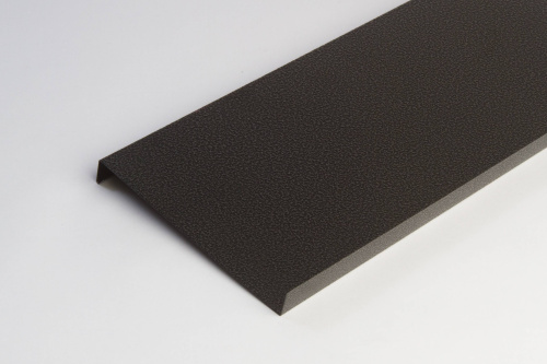 Отлив оконный оцинкованный c порошковым покрытием 0,45мм ширина более 625 мм RAL 7010 фото 14