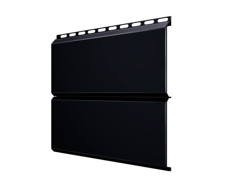 ЭкоБрус 0,345 0,5 Satin с пленкой RAL 9005 черный