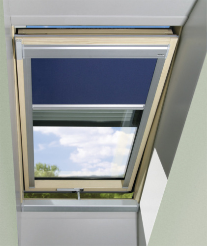Окно мансардное дерево, лак ручка снизу Fakro FTP-V U3 ThermoPro Profi 66*98см фото 28