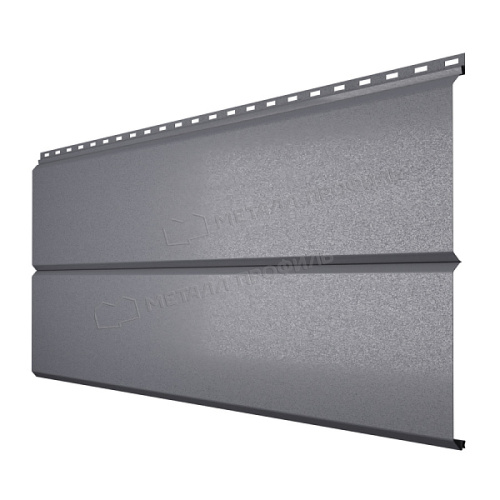 Сайдинг МЕТАЛЛ ПРОФИЛЬ Lбрус-XL-14х335 (VALORI-20-Grey-0.5) Сайдинг МЕТАЛЛ ПРОФИЛЬ Lбрус-XL-14х335 (VALORI-20-Grey-0.5)