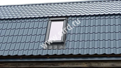 Окно мансардное дерево, лак ручка снизу Fakro FTP-V U5 (CH Китай) Profi 55*78см фото 18