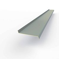 Отлив оконный оцинкованный c порошковым покрытием 1,2мм ширина более 625 мм RAL 7001
