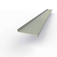 Отлив оконный оцинкованный c порошковым покрытием 1,2мм ширина более 625 мм RAL 7040
