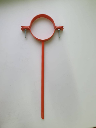 Крепление водосточный трубы сварное оцинкованное порошок ф220х10х250мм RAL 9006 фото 4 Крепление водосточный трубы сварное оцинкованное порошок ф220х10х250мм RAL 9006 фото 4