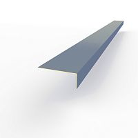 Лобовая планка (RAL 5014) оцинкованная, с порошковым покрытием 0,45 мм