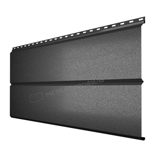 Сайдинг МЕТАЛЛ ПРОФИЛЬ Lбрус-XL-14х335 (VikingMP E-20-9005-0.5) Сайдинг МЕТАЛЛ ПРОФИЛЬ Lбрус-XL-14х335 (VikingMP E-20-9005-0.5)