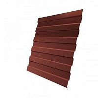 Профнастил С8 RR 750 кирпично-красный 0.5 мм GreenCoat Pural Matt Grand Line