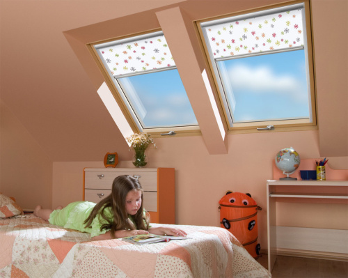 Окно мансардное дерево, лак ручка снизу Fakro FTP-V U3 ThermoPro Profi 114*118см фото 32