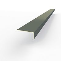 Лобовая планка (RAL 7012) оцинкованная, с порошковым покрытием 0,45 мм