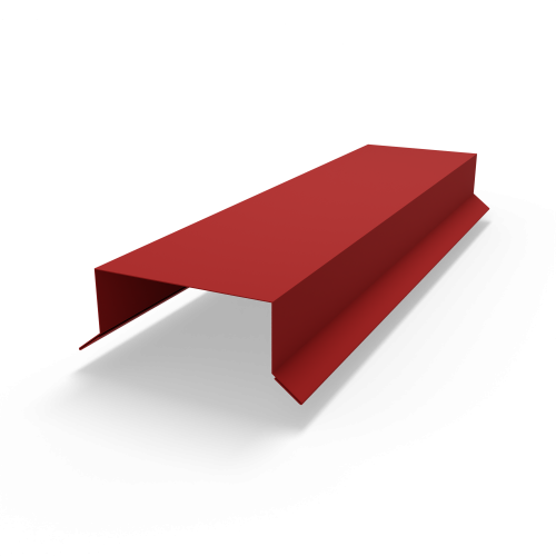 Парапет плоский RAL 3000 полиэстер 0,5 мм Парапет плоский RAL 3000 полиэстер 0,5 мм